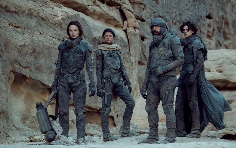 تیموتی شالامه در قسمت دوم فیلم Dune