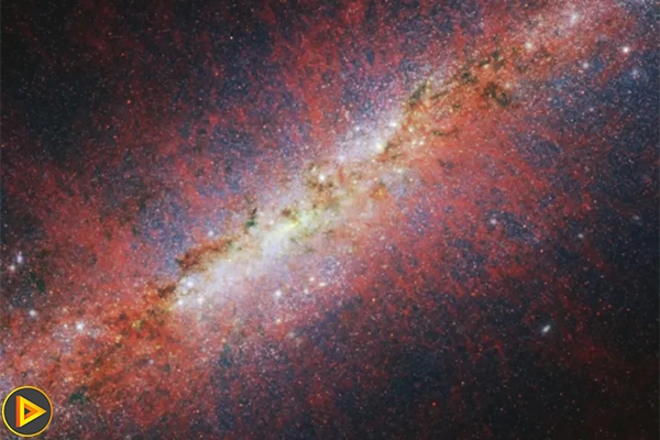 تصاویری از کهکشان Messier 82